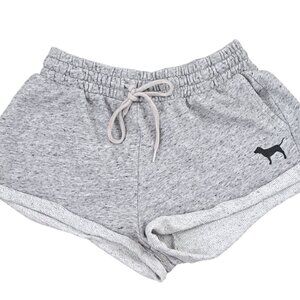 PINK Victoria's Secret Gray Sweat Shorts  Rolled Hem Size XS